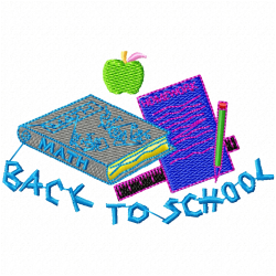 School Embroidery Design 1 School Embroidery Design 1